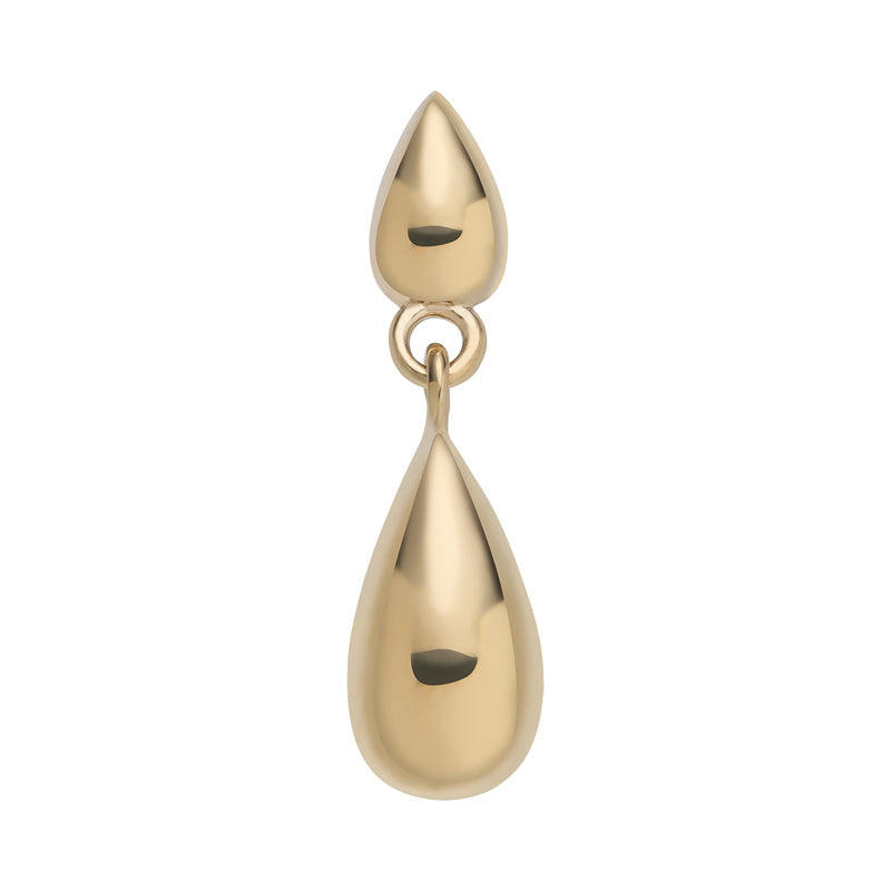 Duo Drop 14Kt