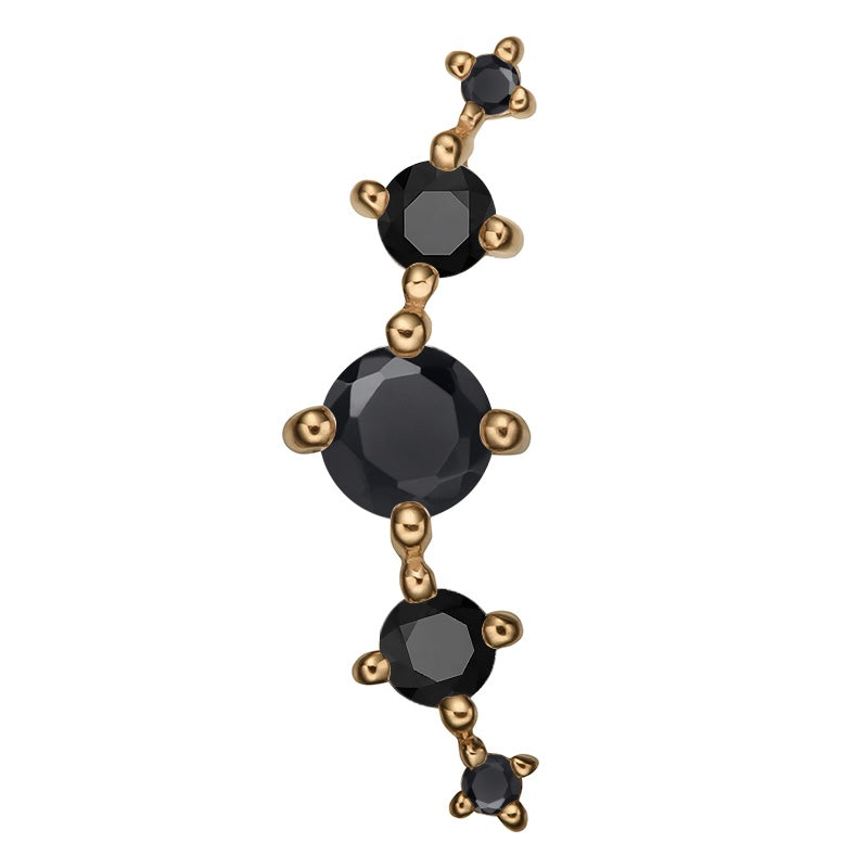 Sacha oro 14Kt & Zircons