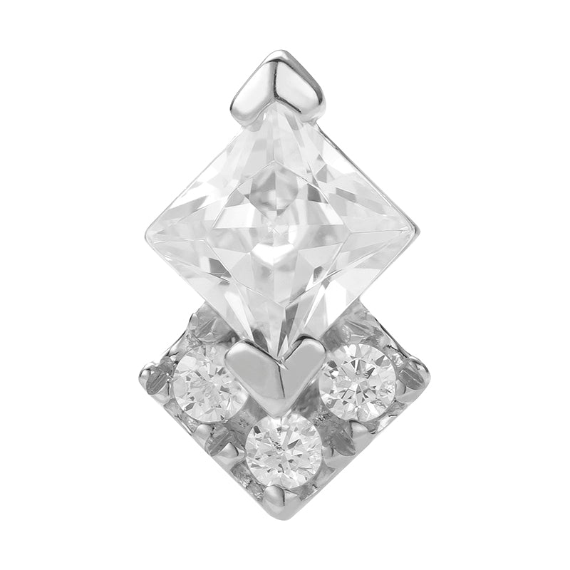 Double diamond 18K & diamonds