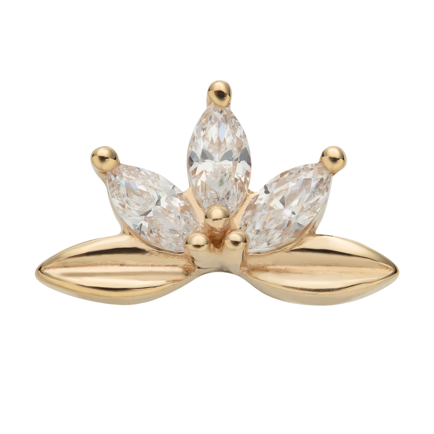 Fifth marquise 14Kt