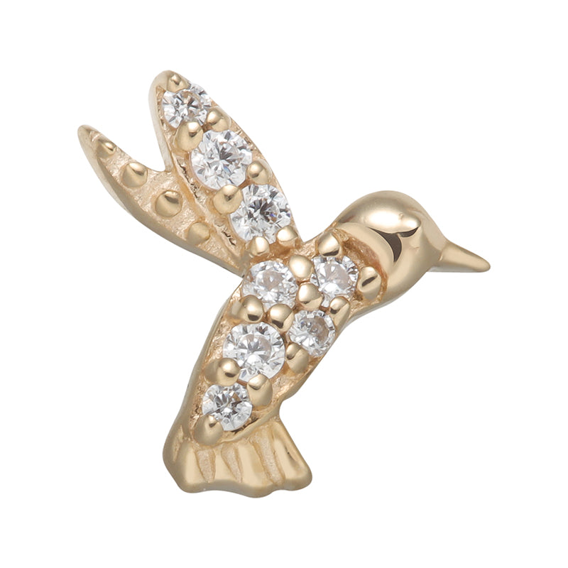 Dafne gold 14Kt & zircons