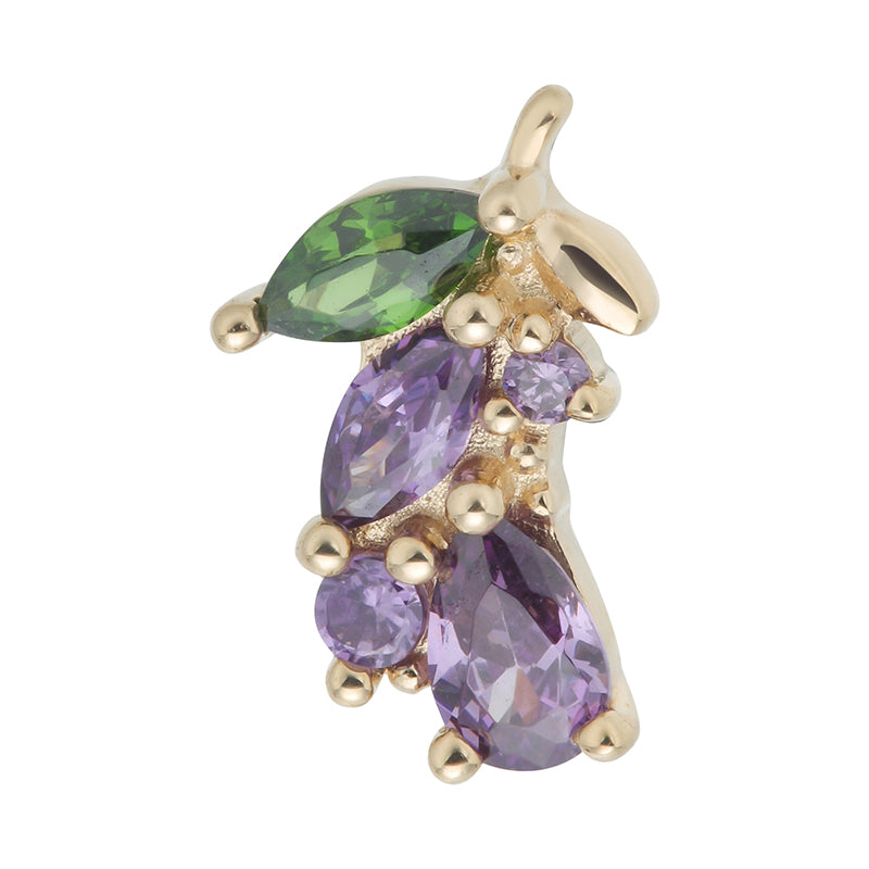 Violet grape 14Kt