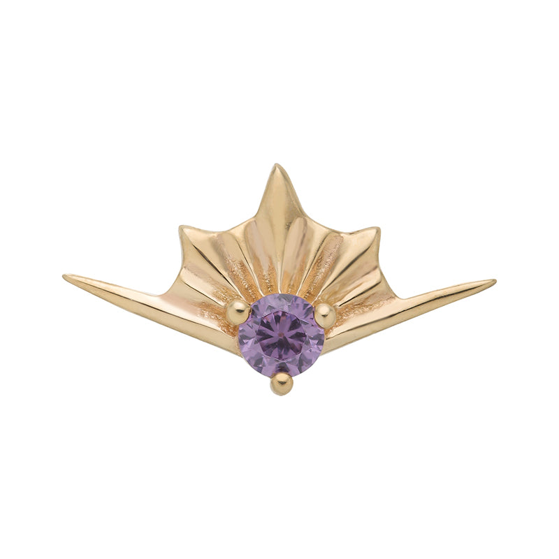 Dark violet 14K