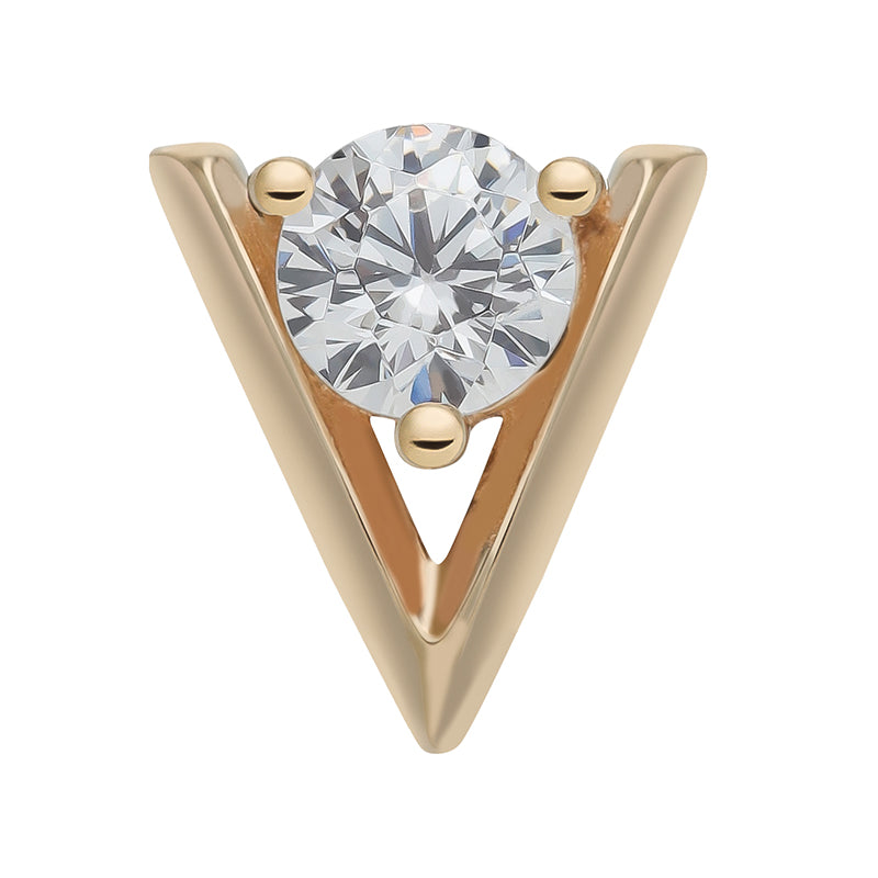 Anubi 14kt gold & zircons
