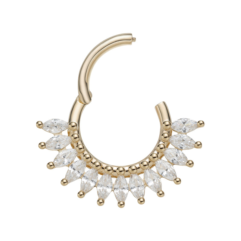 Celestial Crown 14kt and zircons