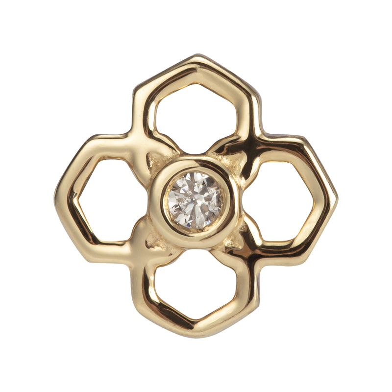Eire gold 18Kt & diamond