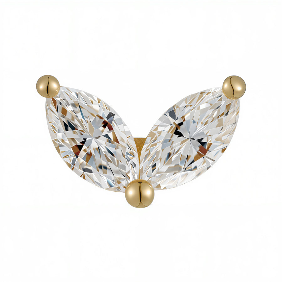 Two 18kt and Diamonds