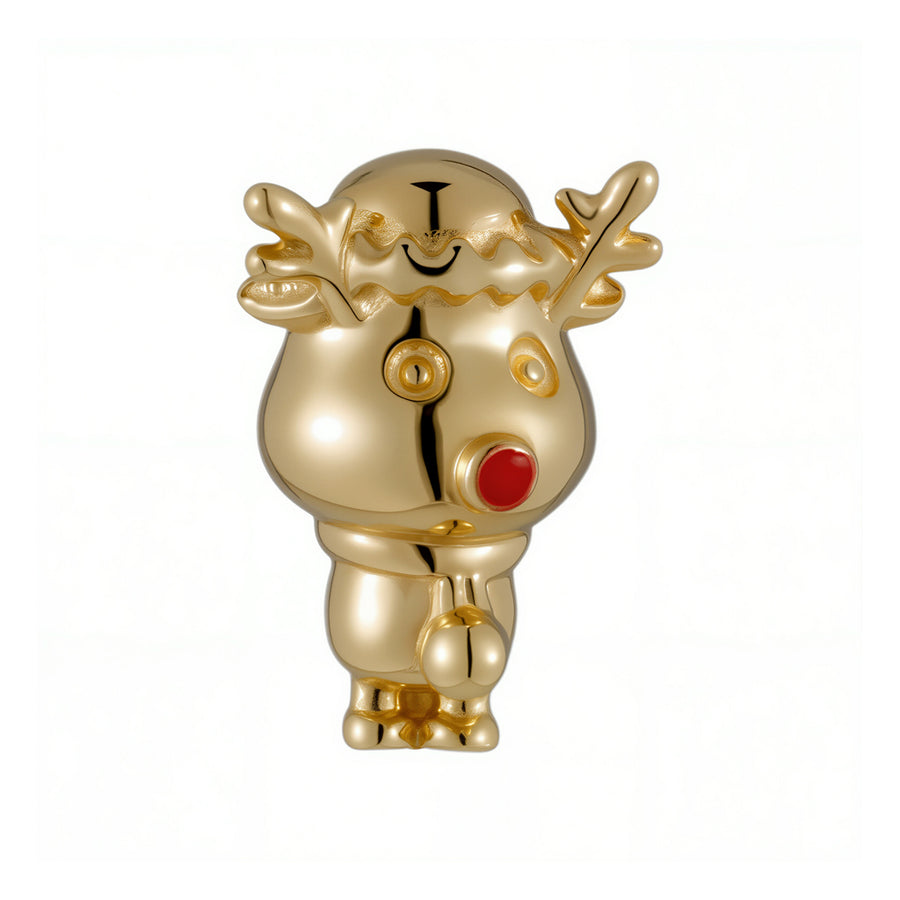 Golden reindeer 14Kt