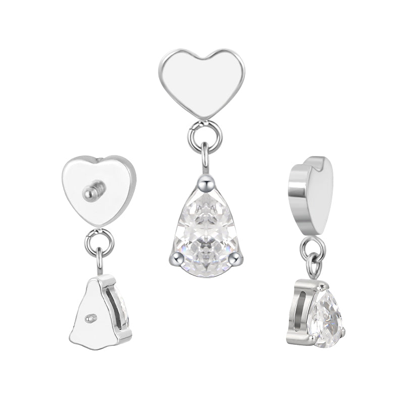 Heart & star tear