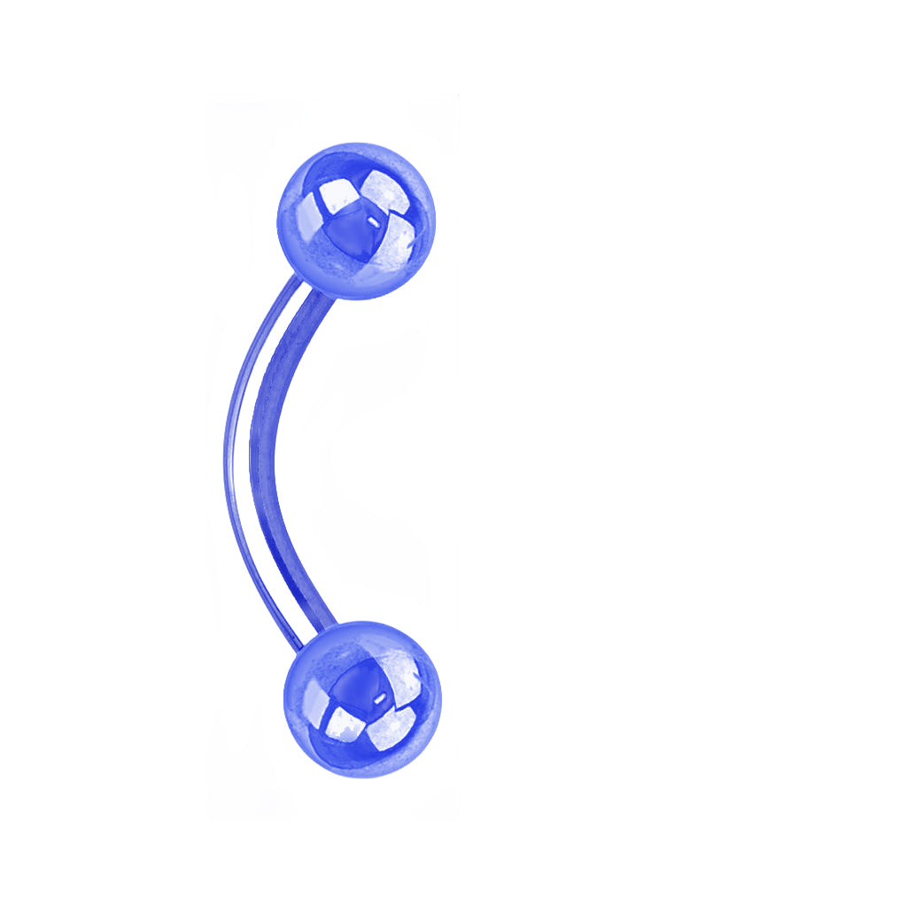 Teflon curved barbell