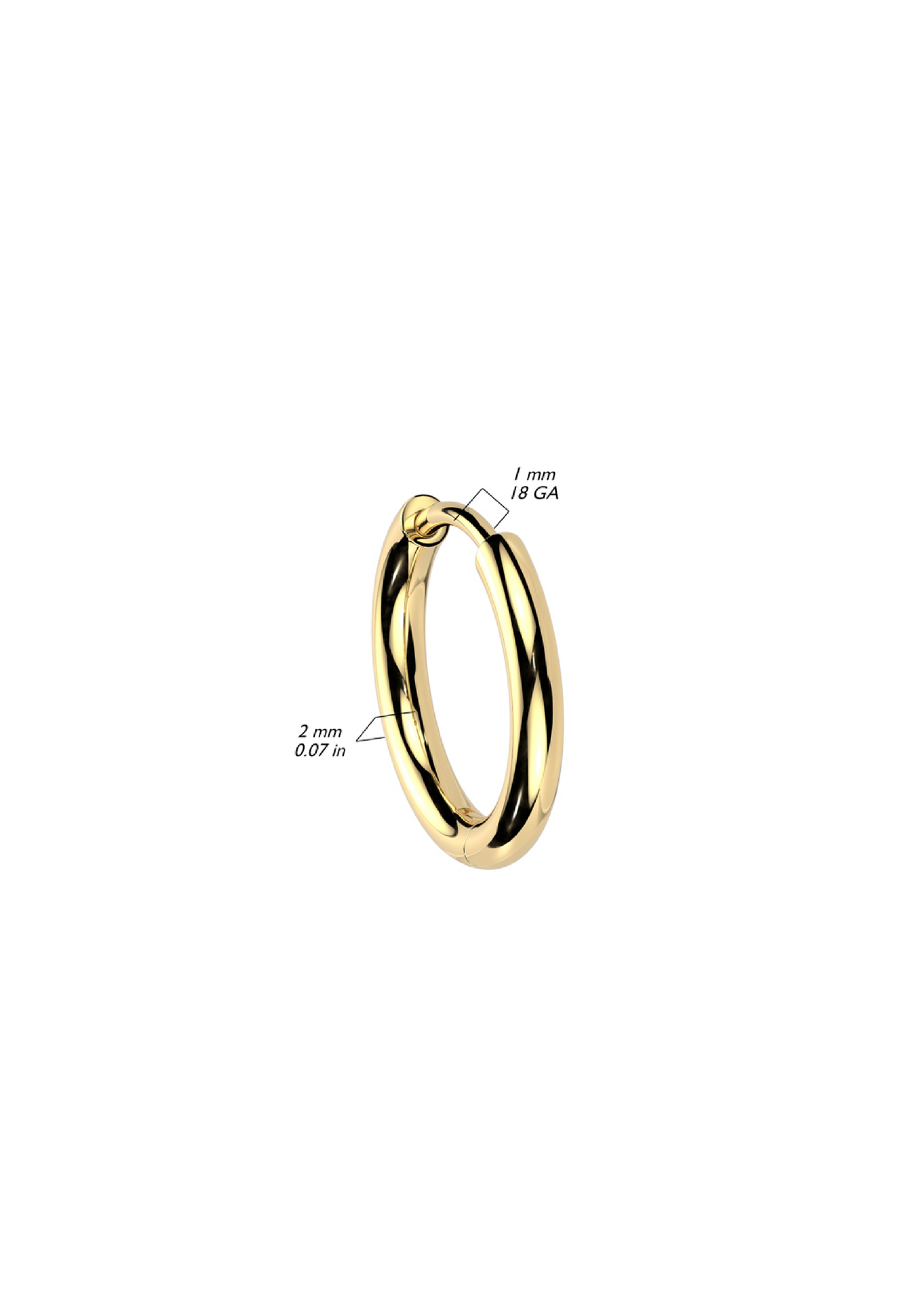 Bold hoop