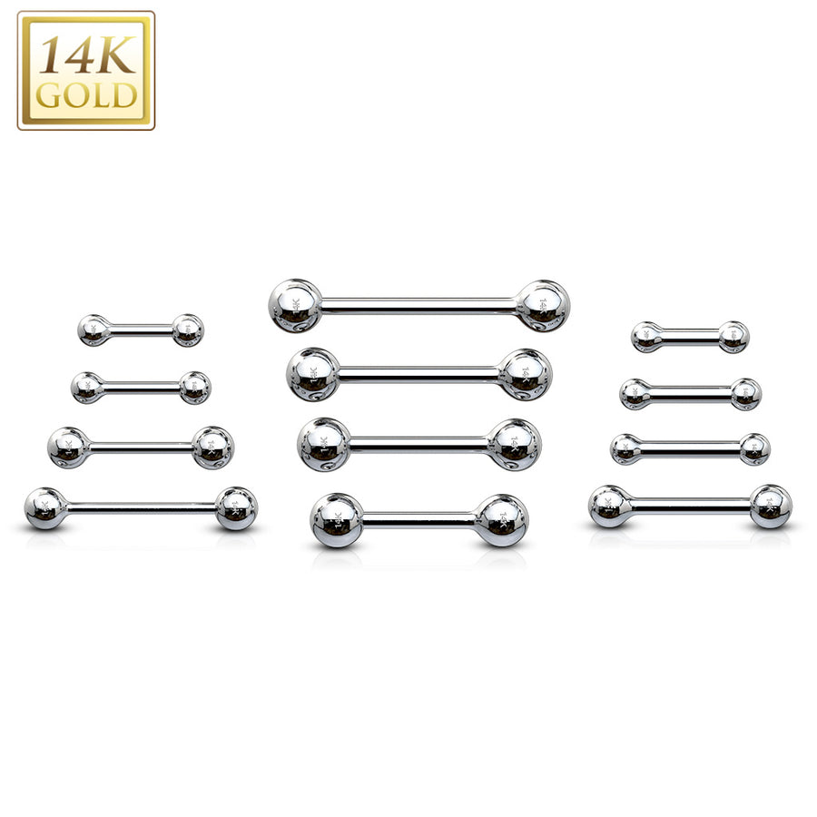 Classic Barbell Gold 14Kt