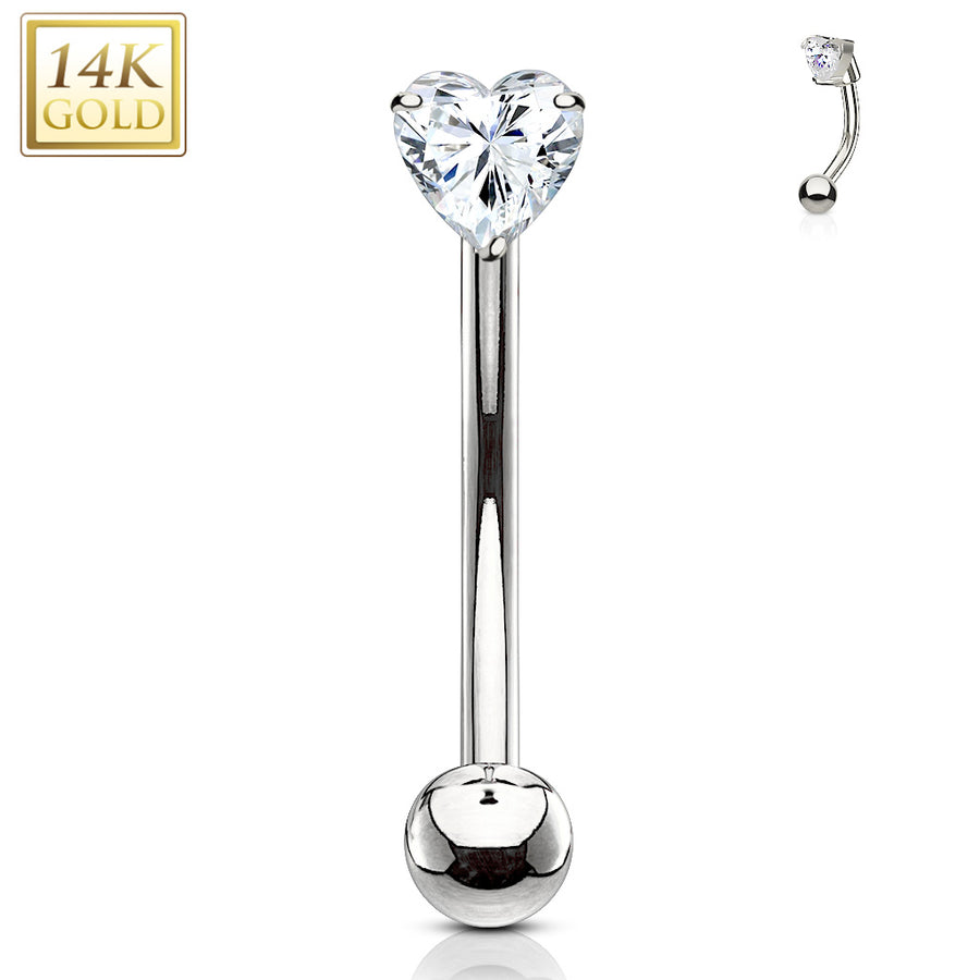 Heart cb 14Kt