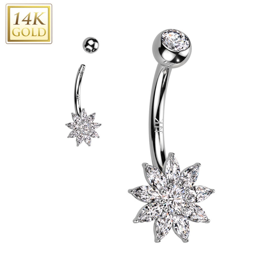 Belly flower 14Kt