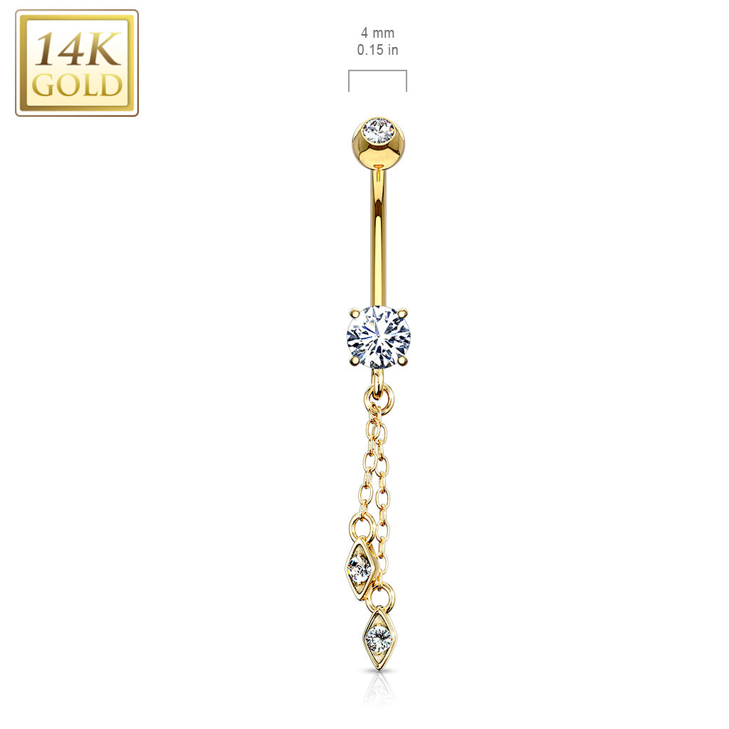 Two 14Kt chains
