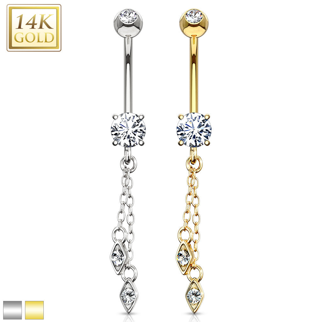 Two 14Kt chains