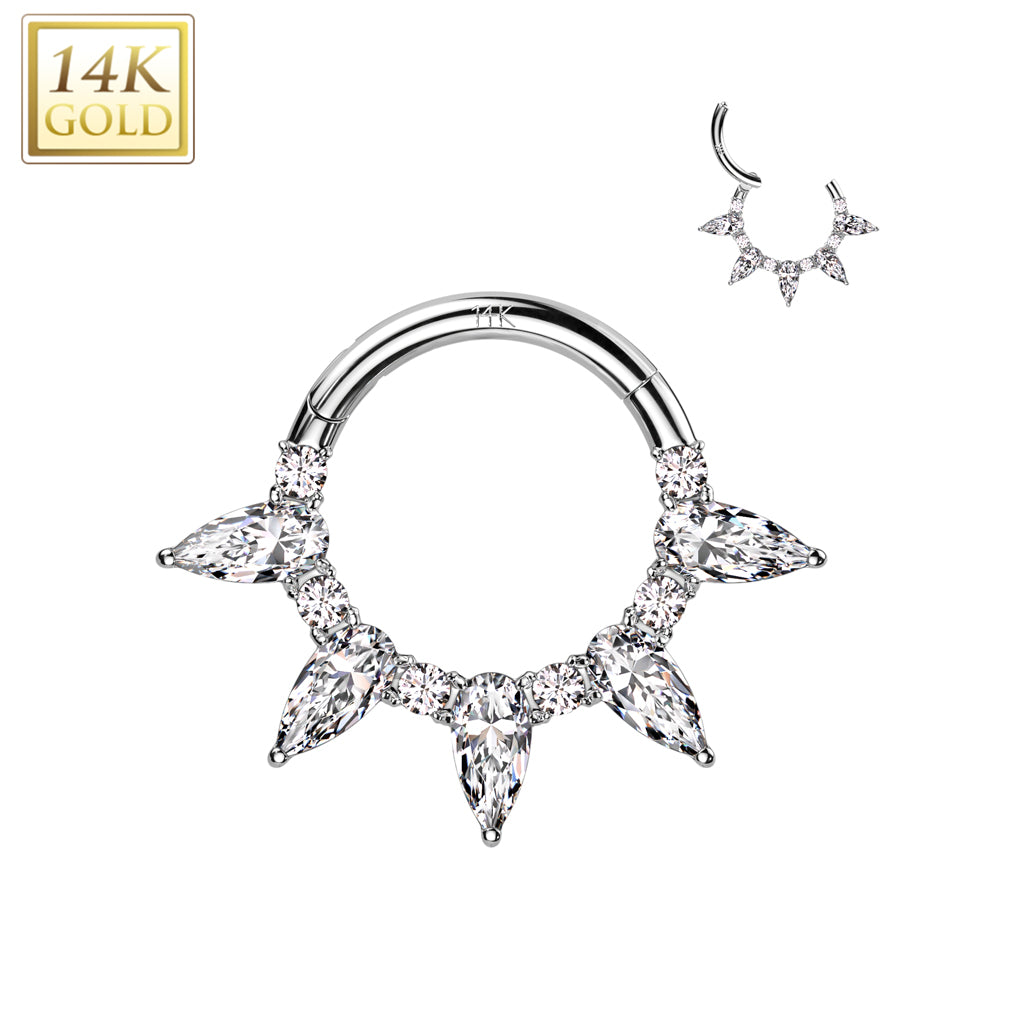 Five luxury 14Kt