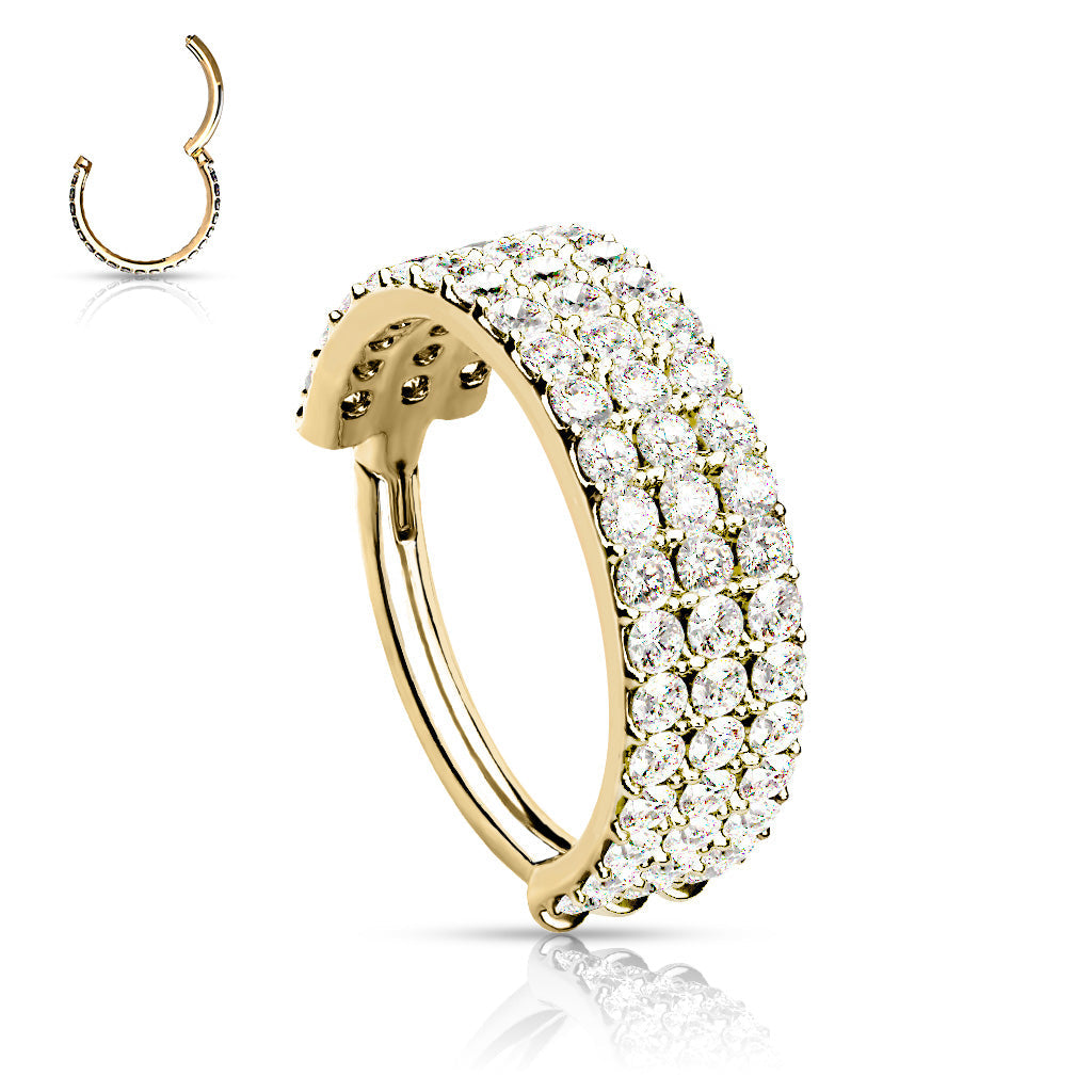 Brillant trilogy 14Kt
