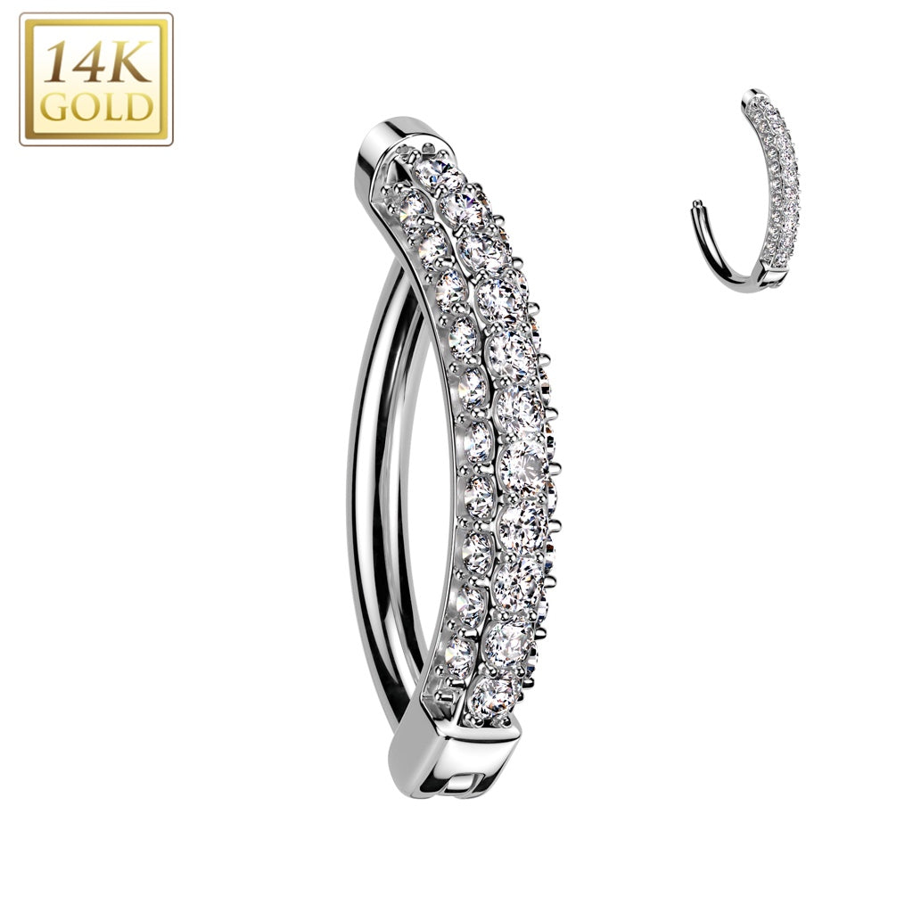 14kt gold lady b