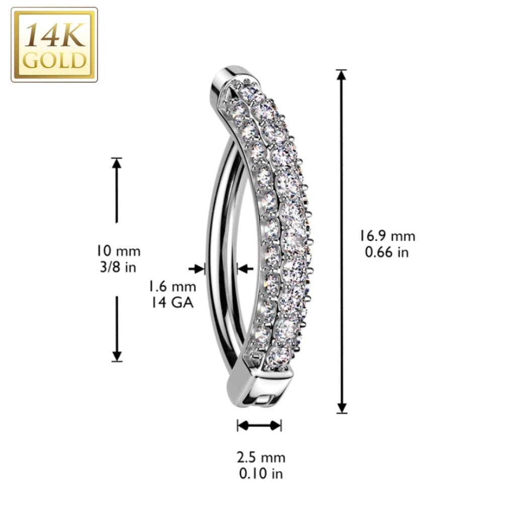 14kt gold lady b