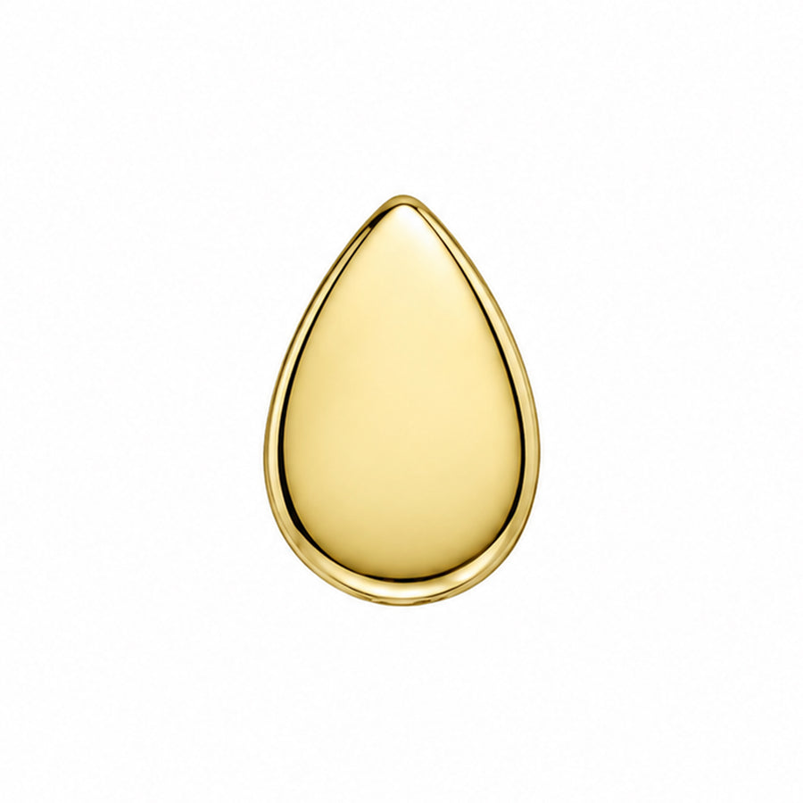 Flat silver tear