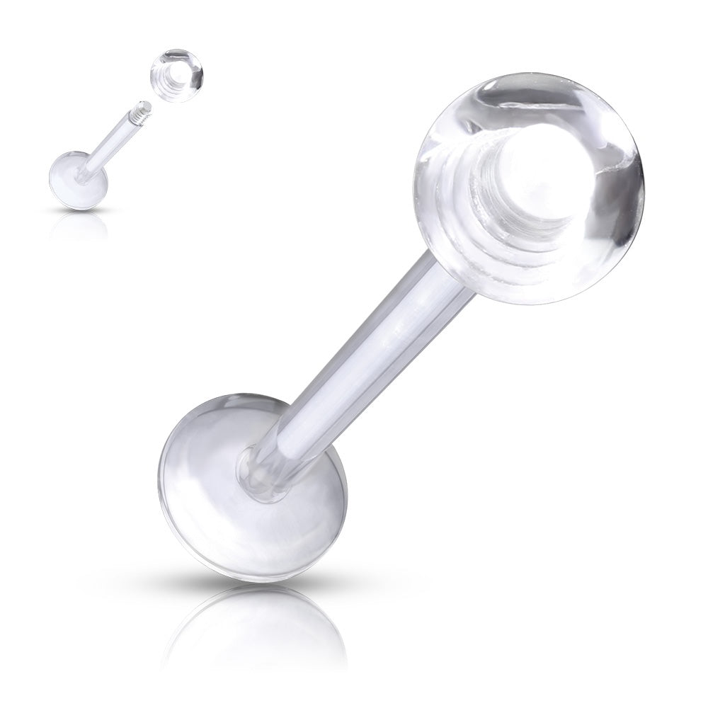 Teflon labret