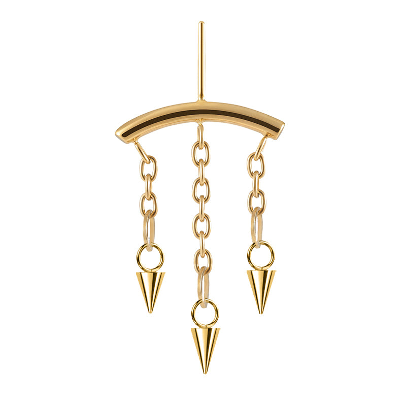 Vertical arch & zircons