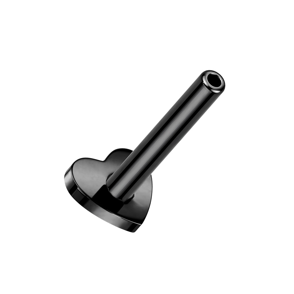Labret heart base push in