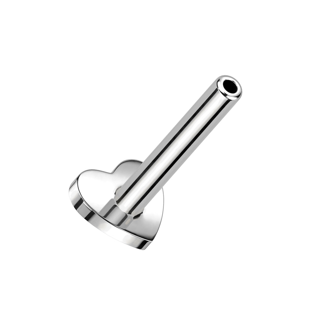 Labret heart base push in