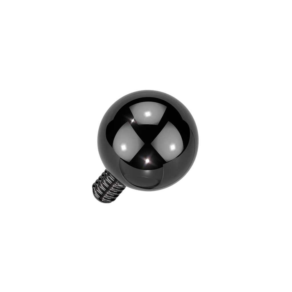 Ball externally threaded