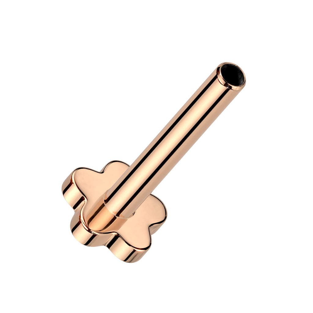 Labret flower base push in