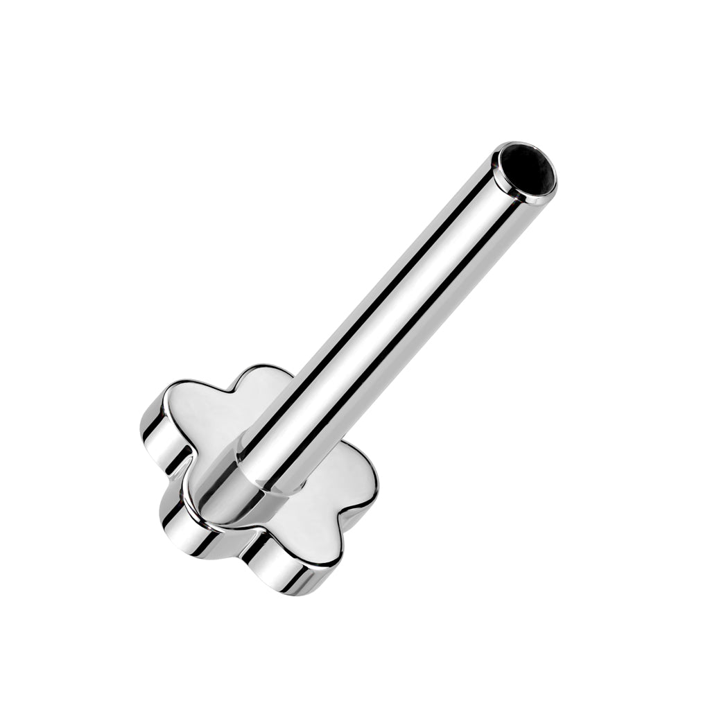 Labret flower base push in