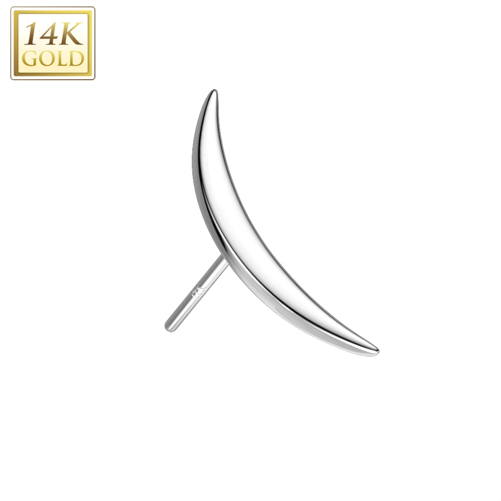 14kt gold triangle