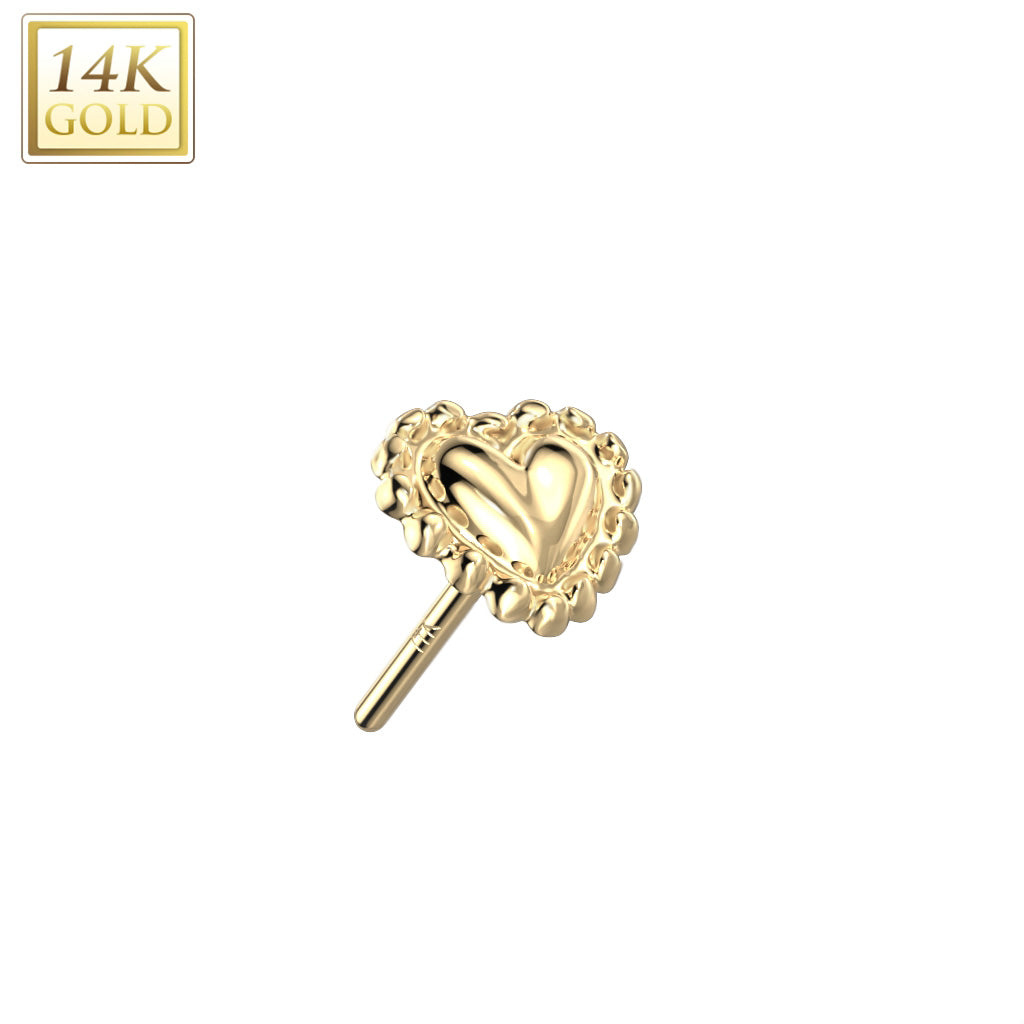 Your heart 14kt gold