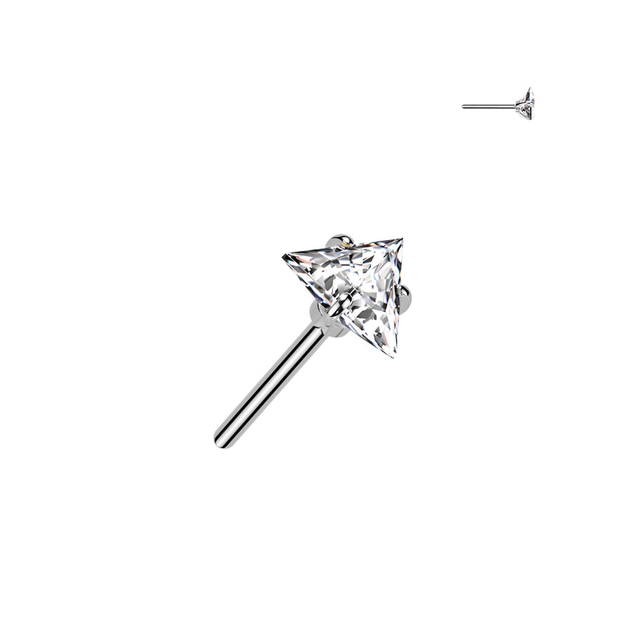 Triangle light push-in