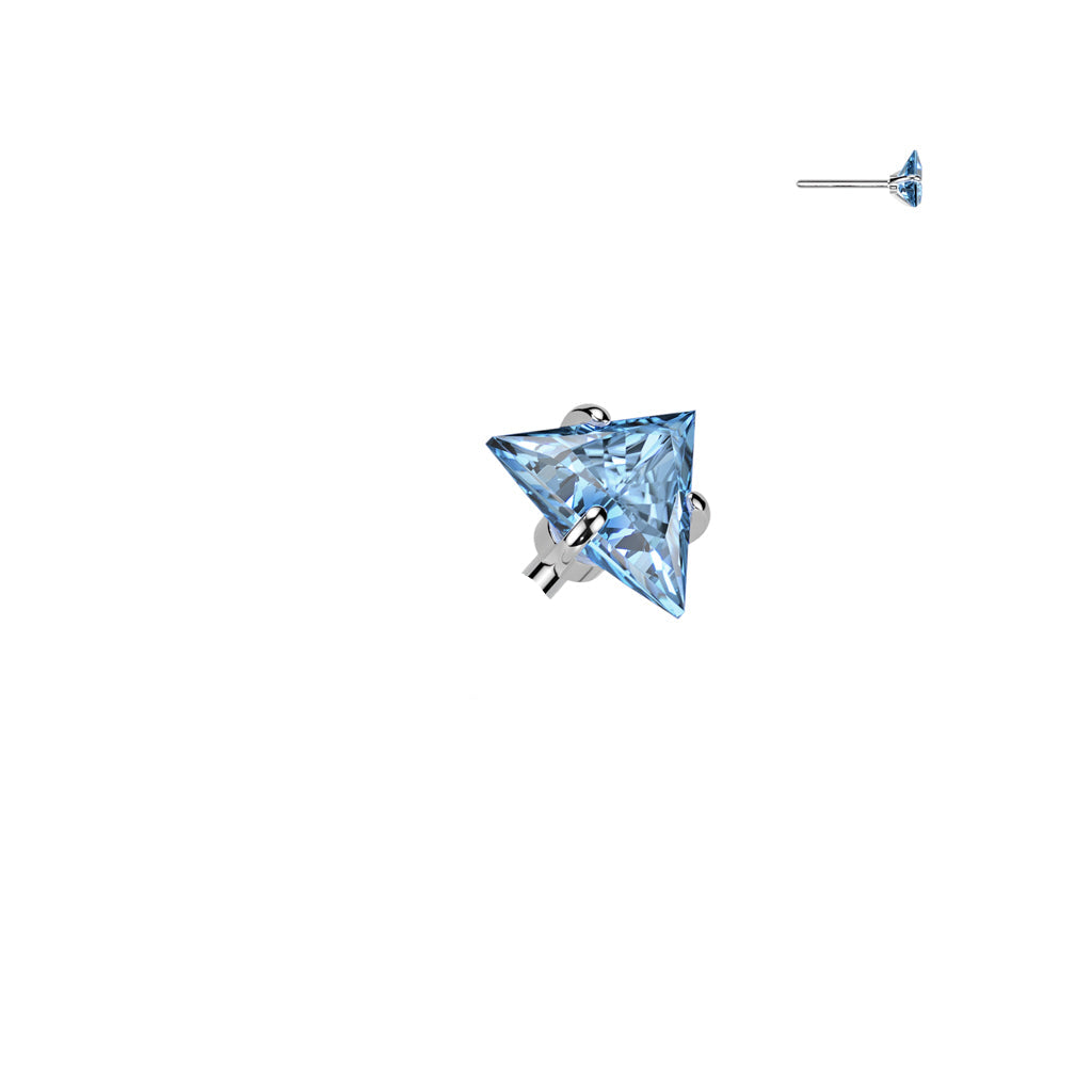 Triangle light internally threaded