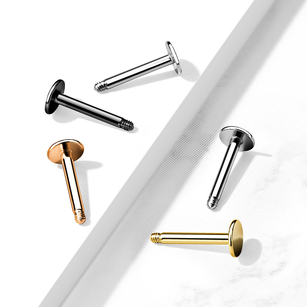 External thread labret