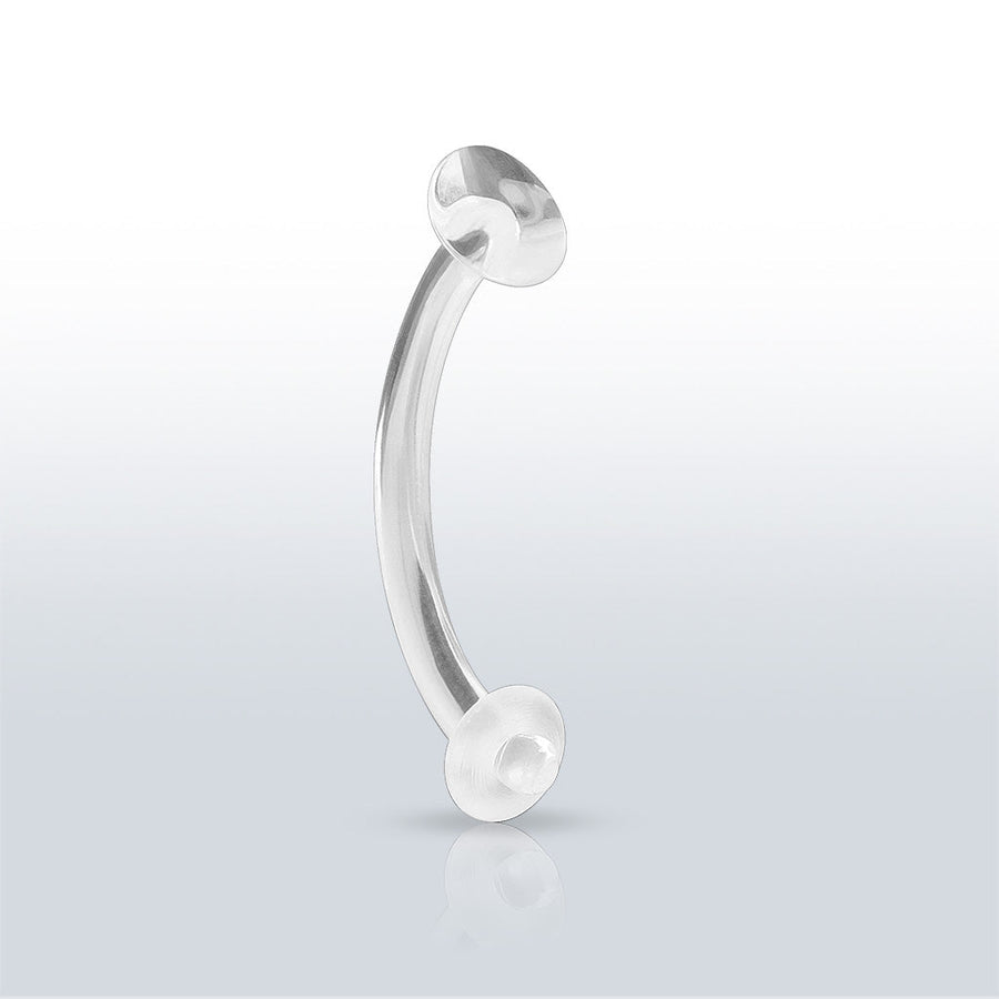 Teflon curved barbell