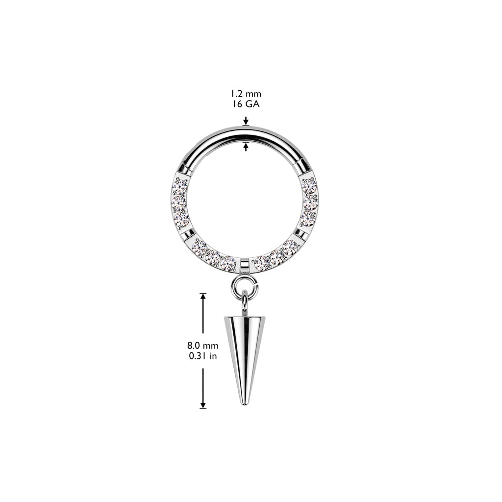Diana spike pendant