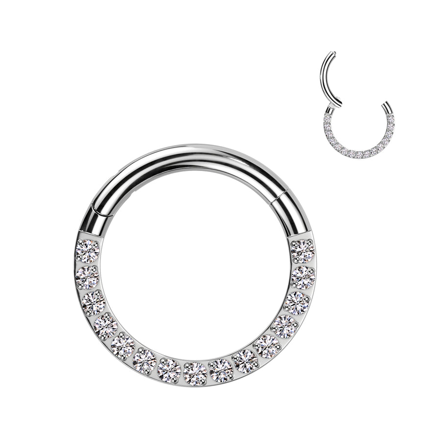 Universal 14kt front with zircons