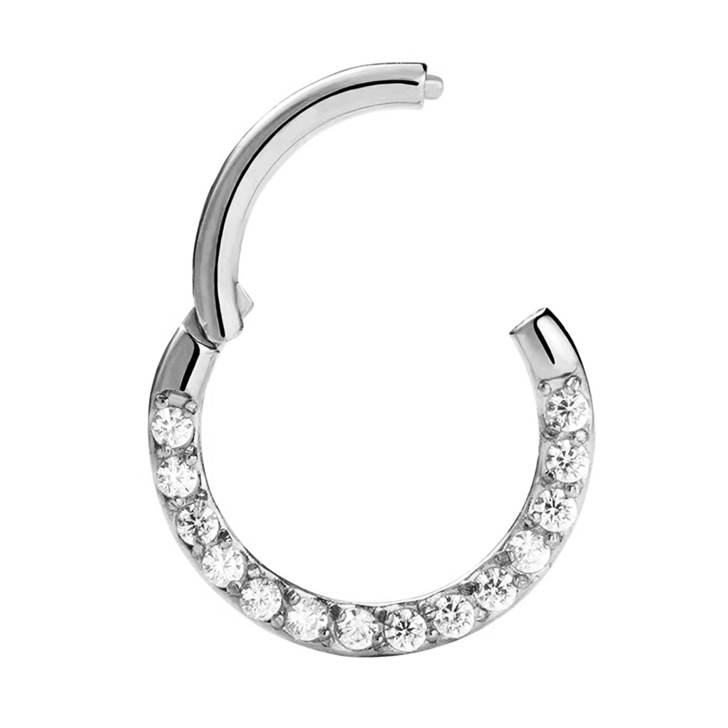 Universal frontal 14kt with zircons