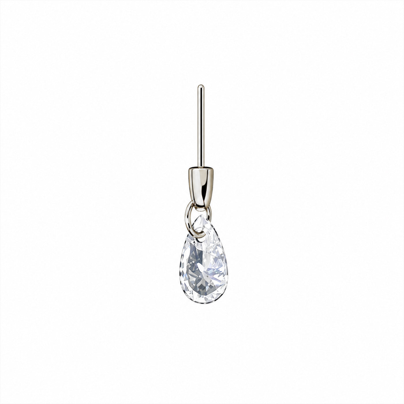 Vertical tear zircon