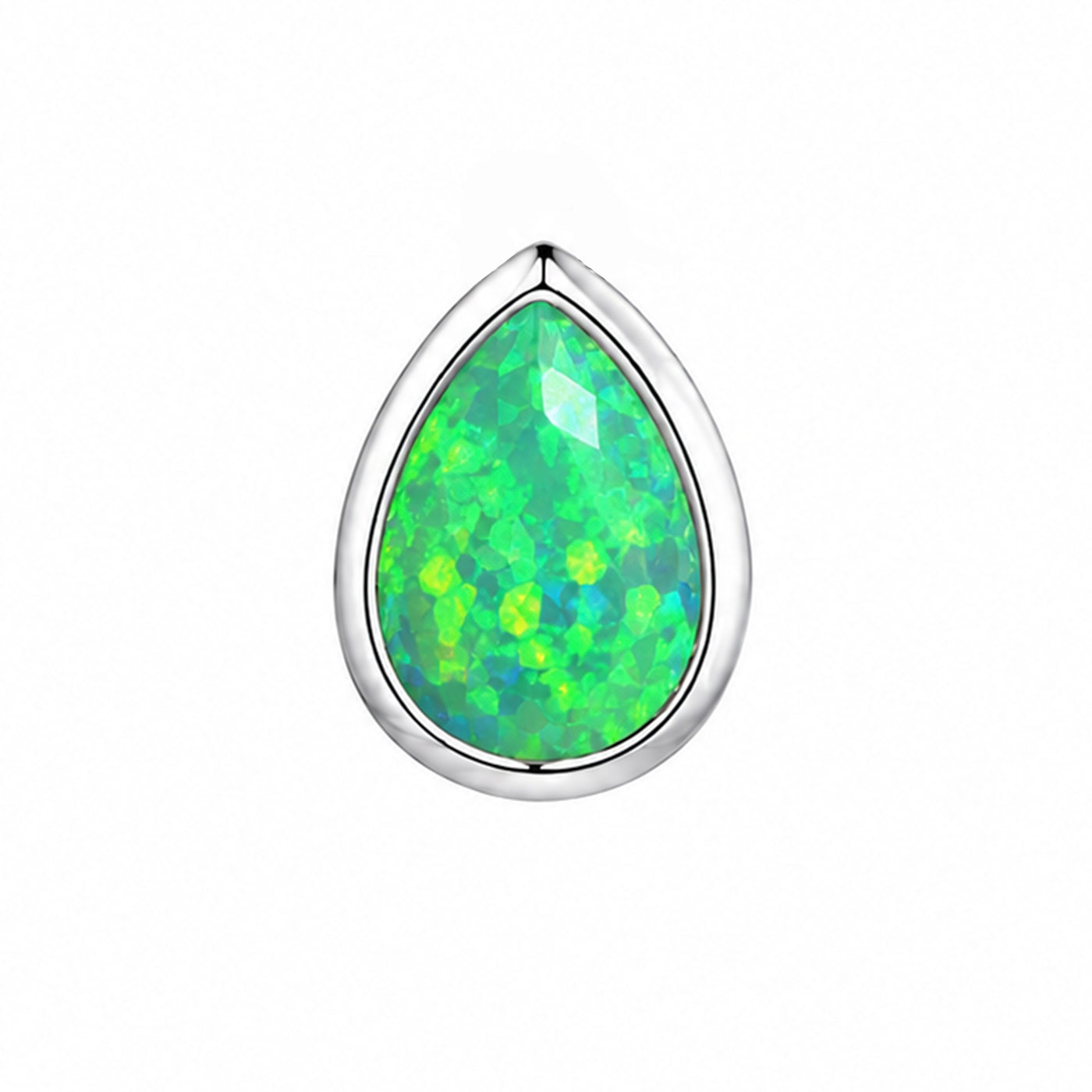 Rainbow silver tear