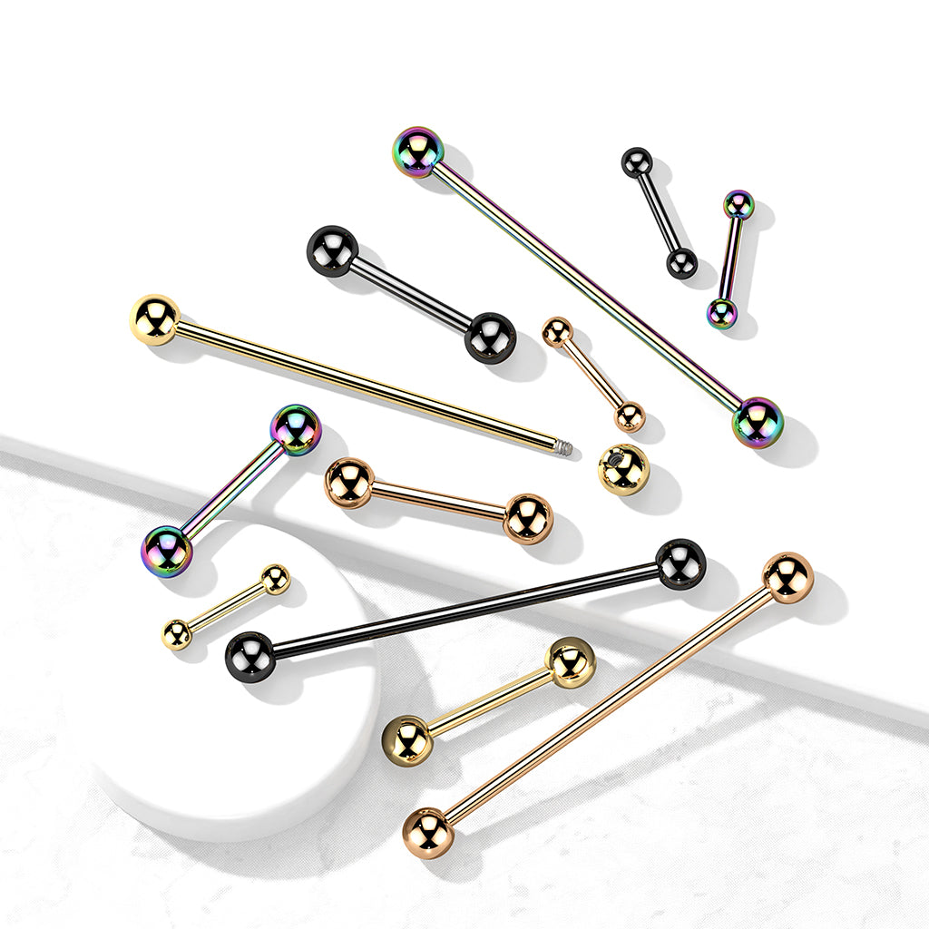 Barbell 1,6mm internally threaded