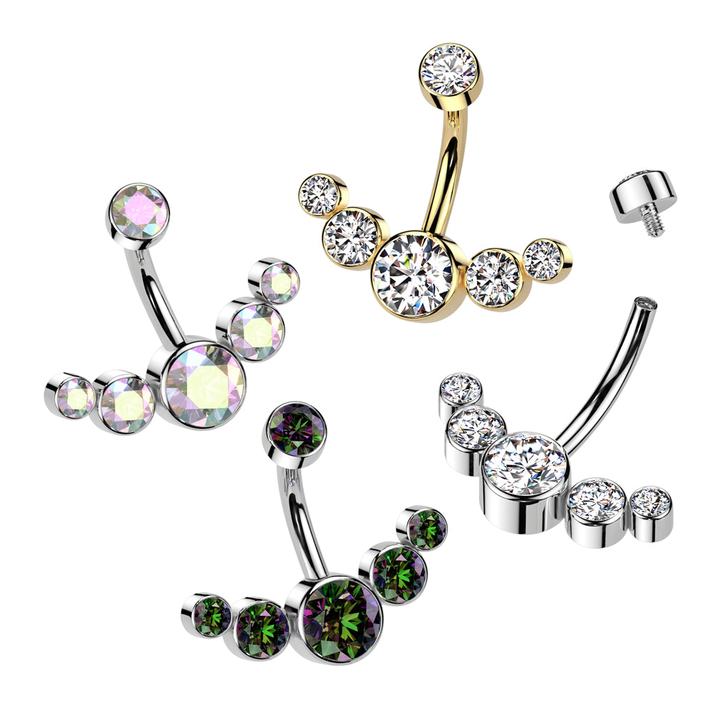 Five world navel