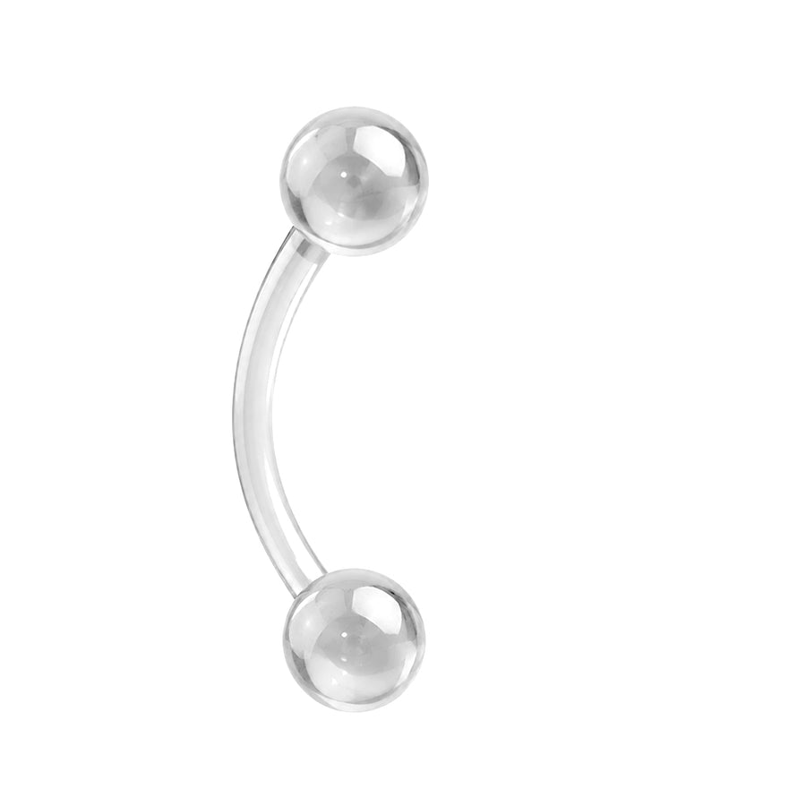 Teflon curved barbell