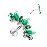 zircone e opale verde