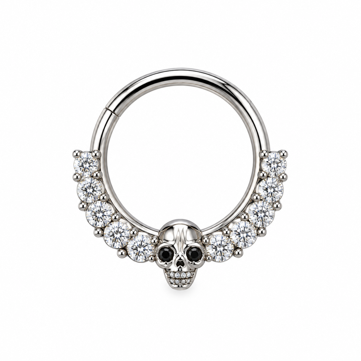Shiny skull clicker