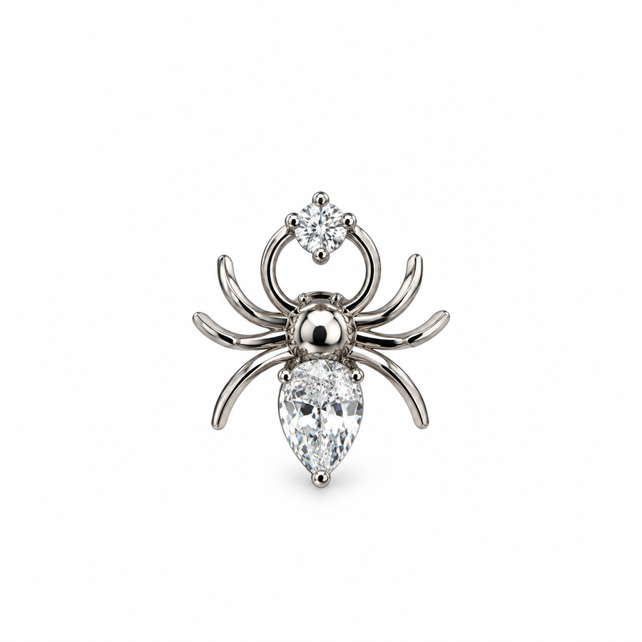White spider