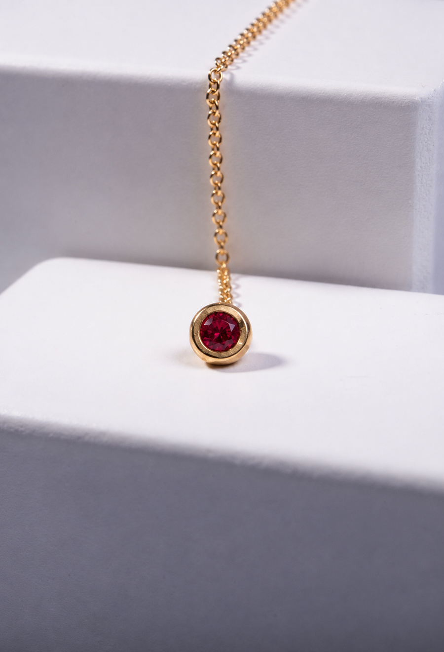 Madame chain gold 18Kt & ruby